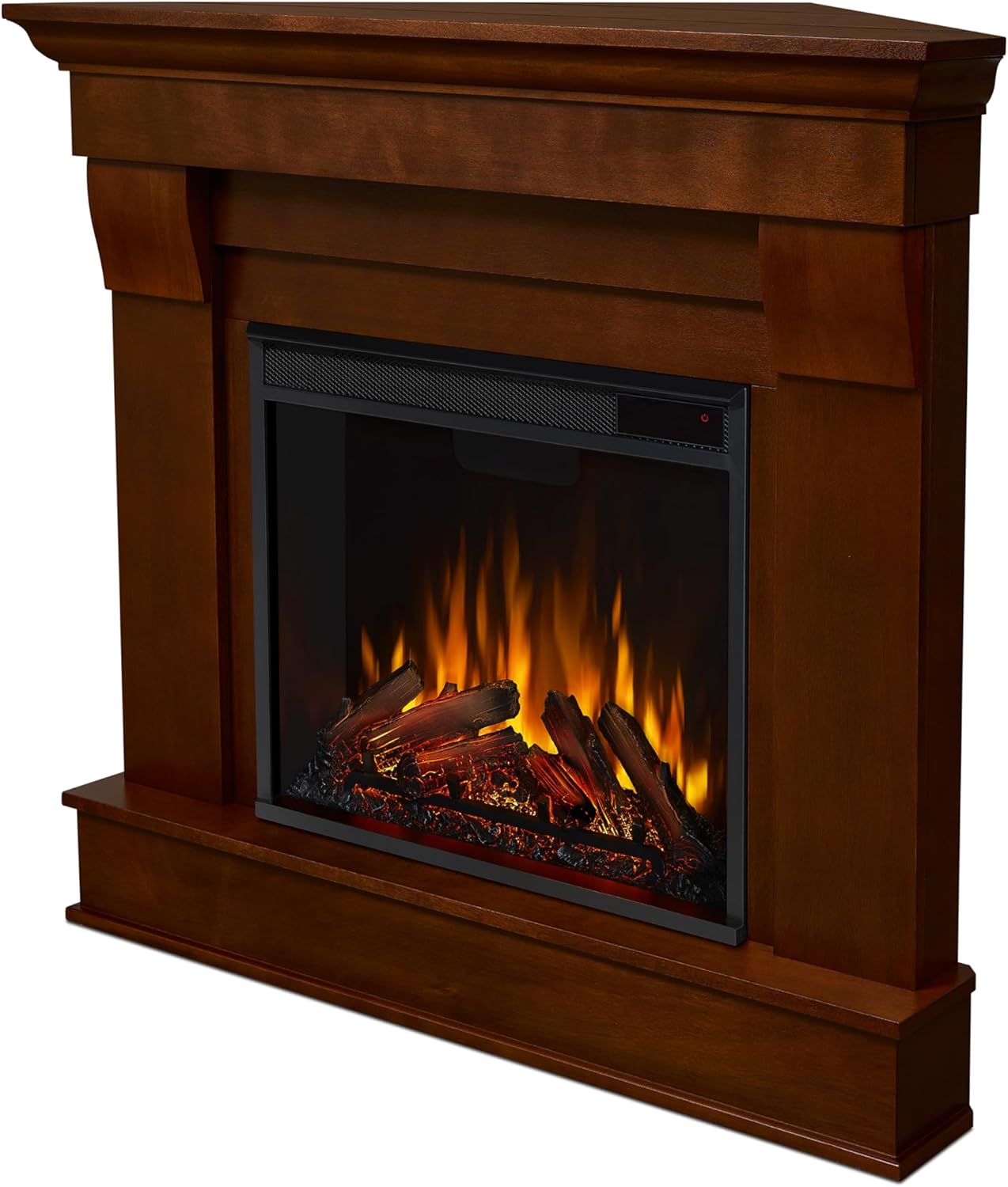 Real Flame Chateau Corner Electric Fireplace - Espresso