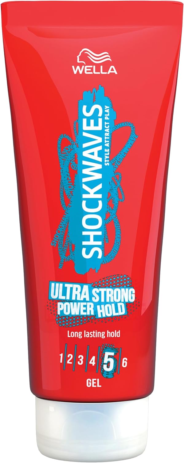 Wella Shockwaves Ultra Strong Power Hold Gel, 200ml