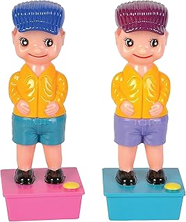 ArtCreativity Squirt Wee Boy Set Pack of 2-7.5 inch Boy Squirter Toys - Leak-Free Water Base - Classic Funny Novelty Gag Gift for Men, Women, Kids - Multicolor