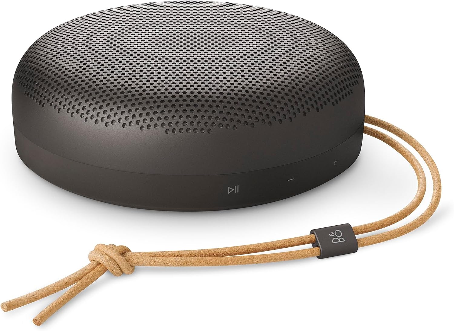 Bang & Olufsen Beosound A1 3rd Gen Portable Waterproof Bluetooth Speaker with 3 Microphones, Cradle to Cradle (C2C) Certified, Warm Granite