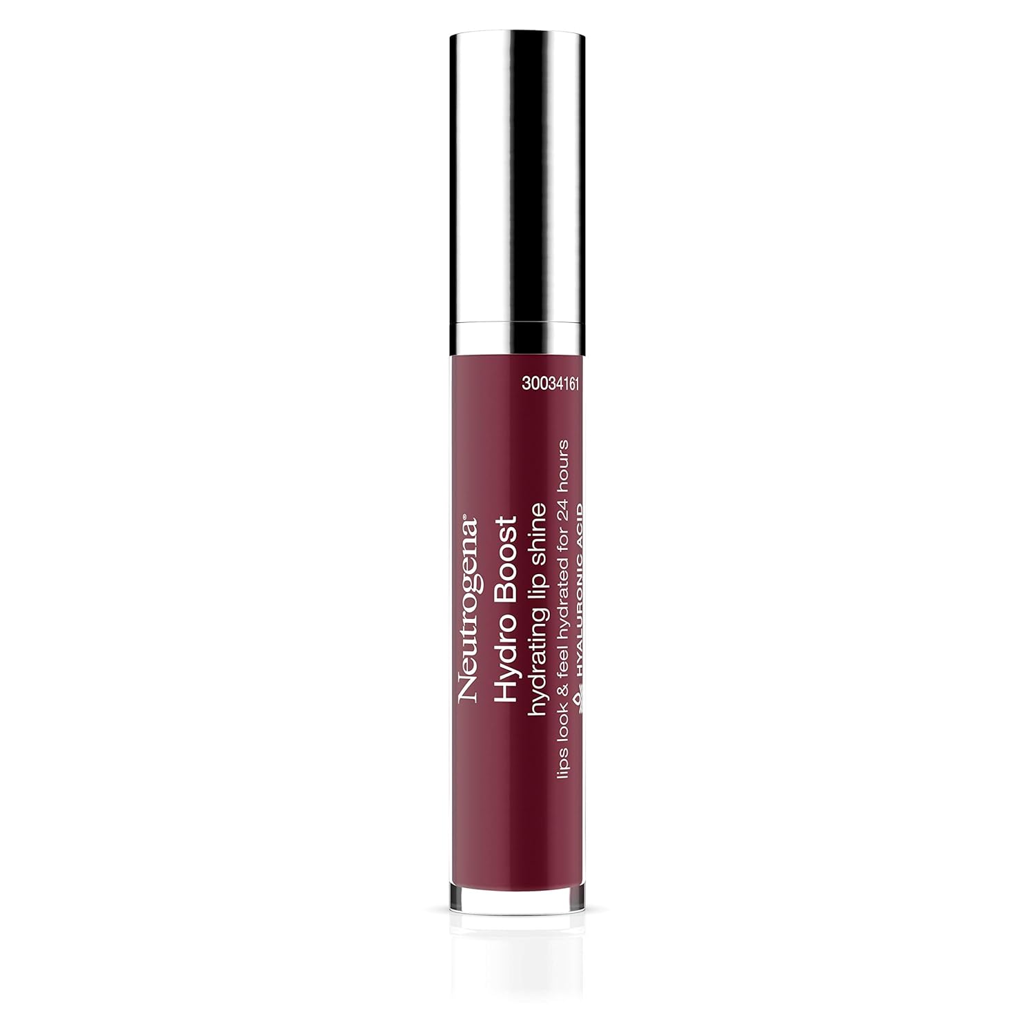 Neutrogena Hydro Boost Moisturizing Lip Gloss, Hydrating Non-Stick and Non-Drying Luminous Tinted Lip Shine with Hyaluronic Acid to Soften and Condition Lips, 100 Soft Mulberry, 0.10 oz