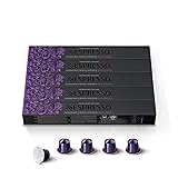 Nespresso Capsules Original Line, Arpeggio Decaffeinato, Dark Roast Coffee, 50-Count Coffee Pods
