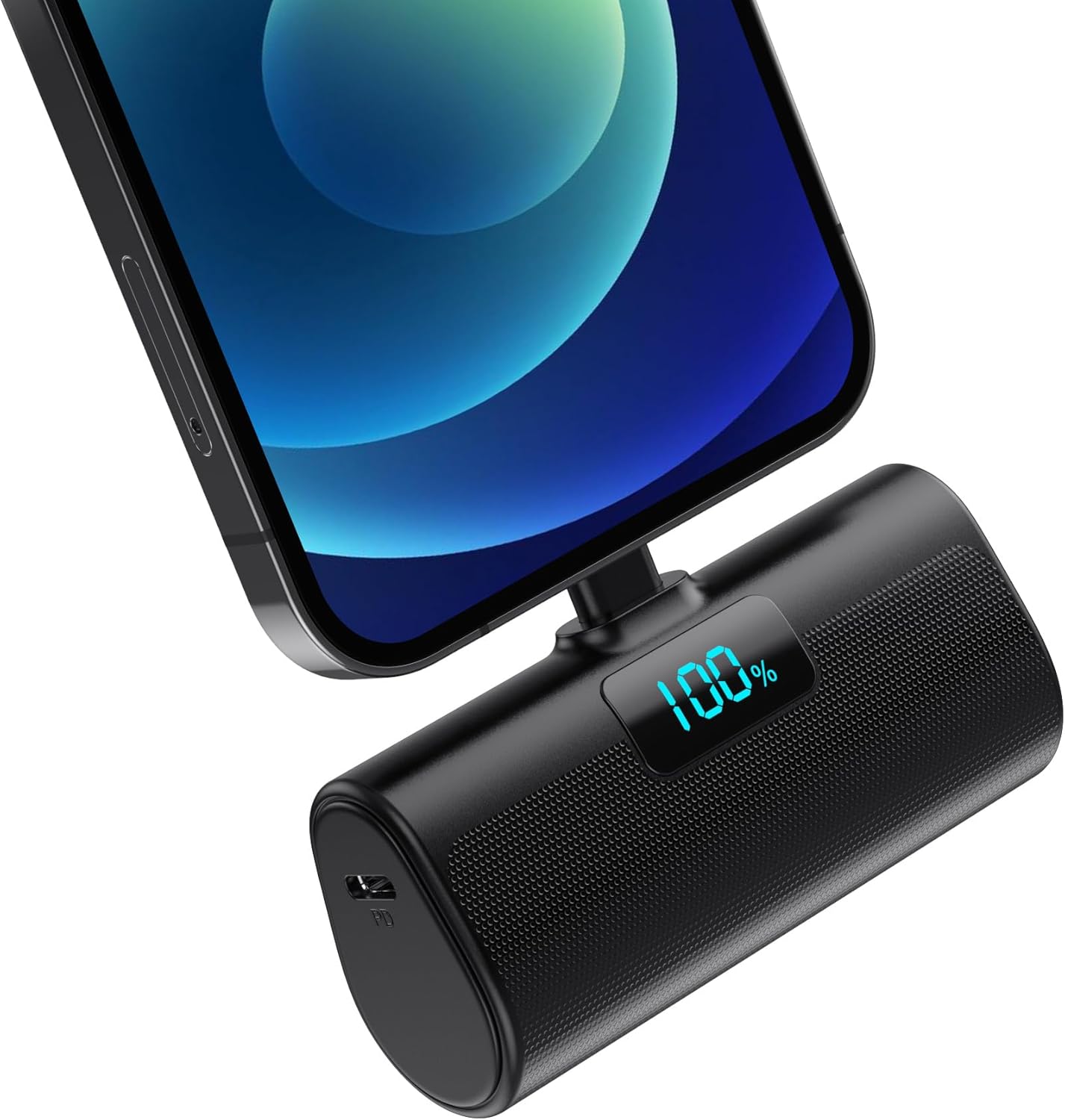 Mini Power Bank Portable Charger for iPhone,Upgraded 5200mAh 20W PD Fast Charging Battery Pack,Ultra-Compact Powerbank Compatible with iPhone 14/14 Plus/14 Pro Max /13/13 Pro Max/12/11/XR/X/8/7/6,etc