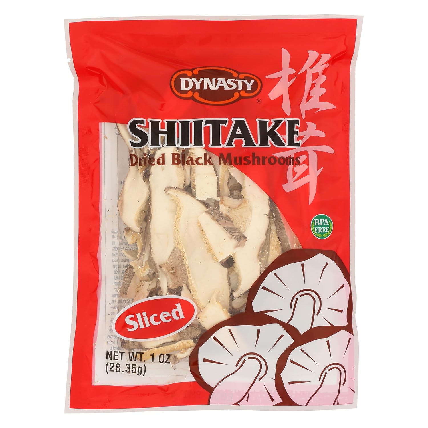 Dynasty Shiitake Sliced Mushrooms, 1 oz