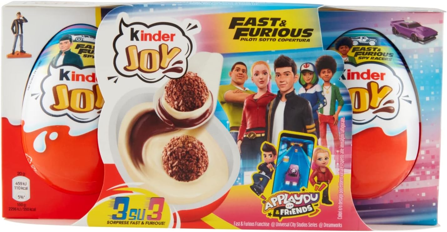 KINDER Joy 3 X 60 GR