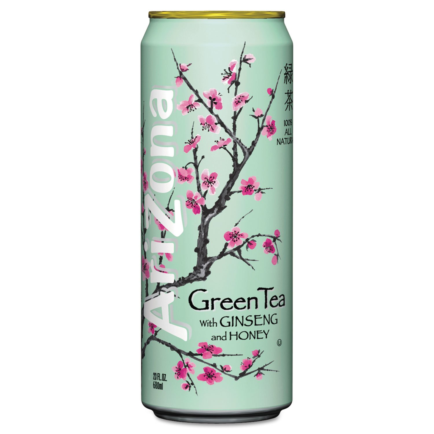 Arizona Green Tea, 23-Ounces (Pack Of 24)