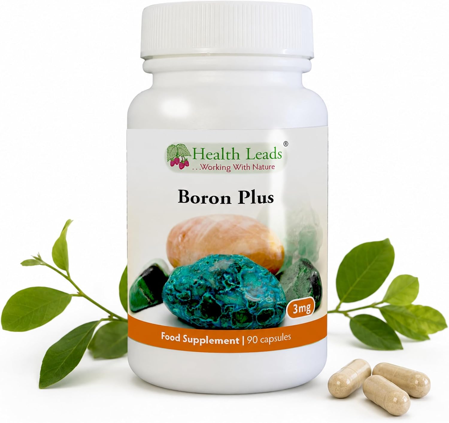 Dual-Source Boron 3mg with Vitamin B2 | Health Leads