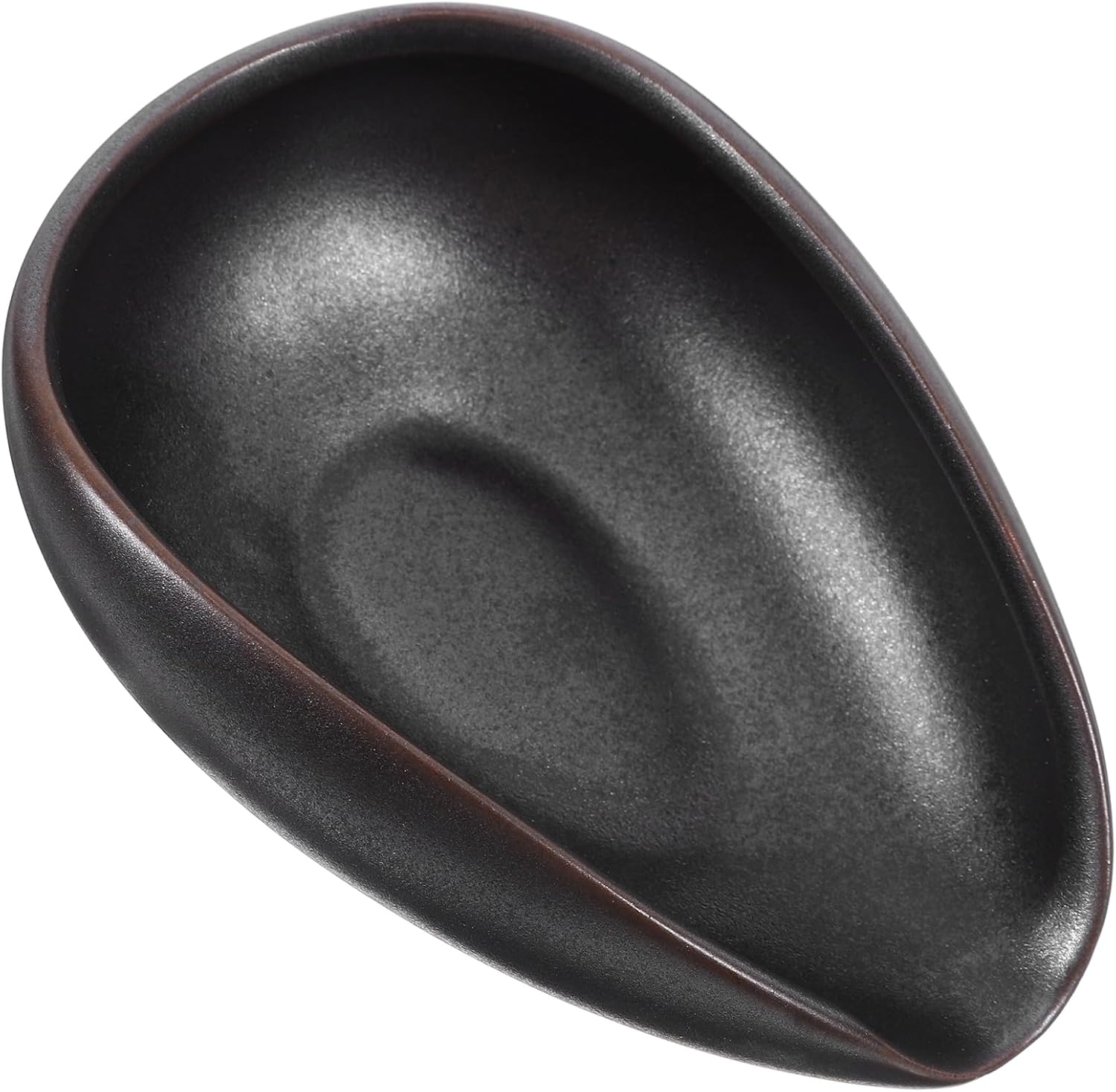 VOSAREA Ceramic Coffee Bean Dosing Tray Multi-functional Measuring Cup for Coffee Beans Powder and Tea Leaves High-temperature Resistant Kitchen Accessory