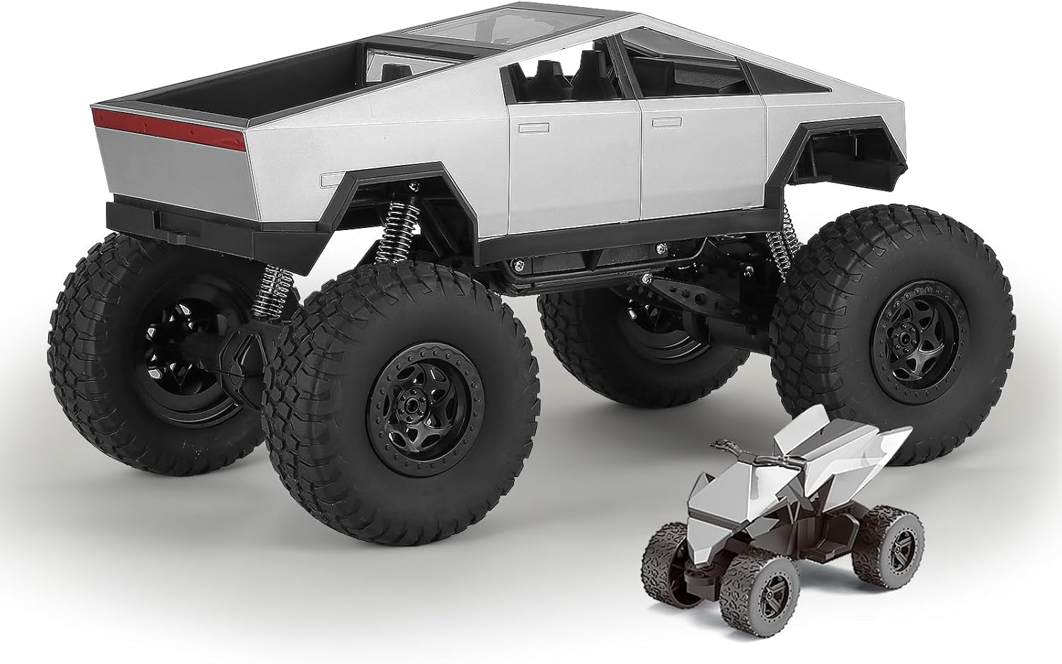 1:8 Huge Climbing Car Remote Control Truck RC Pickup Model Car Motorcycle Powerful 4x4 Vehicle for All Various Terrains Great Christmas and New Year Gift for Kids Automobile