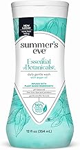 Summer's Eve Essential Botanicals Gentle Wash with Argan Oil, Removes Odor, pH balanced, 12 fl oz