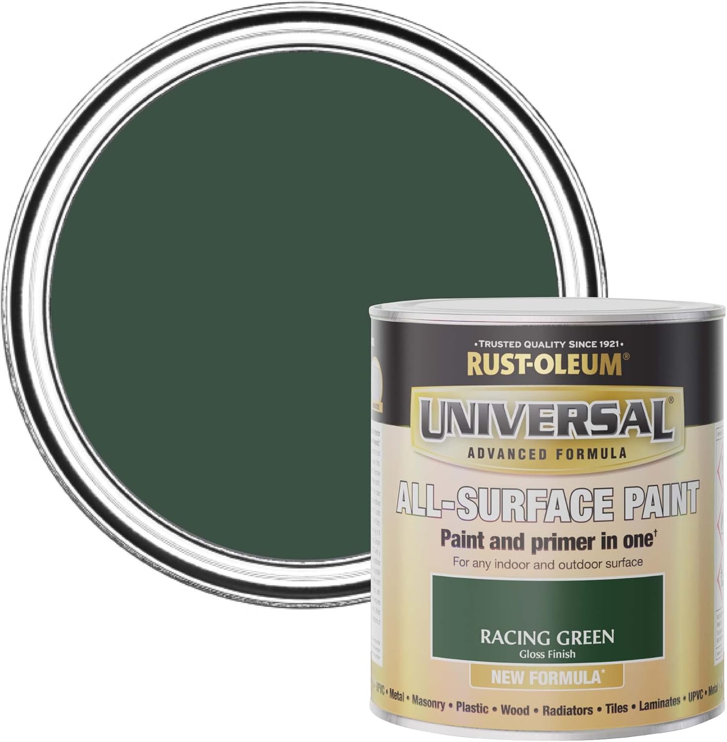 Rust-Oleum Universal Gloss Racing Green 750ml