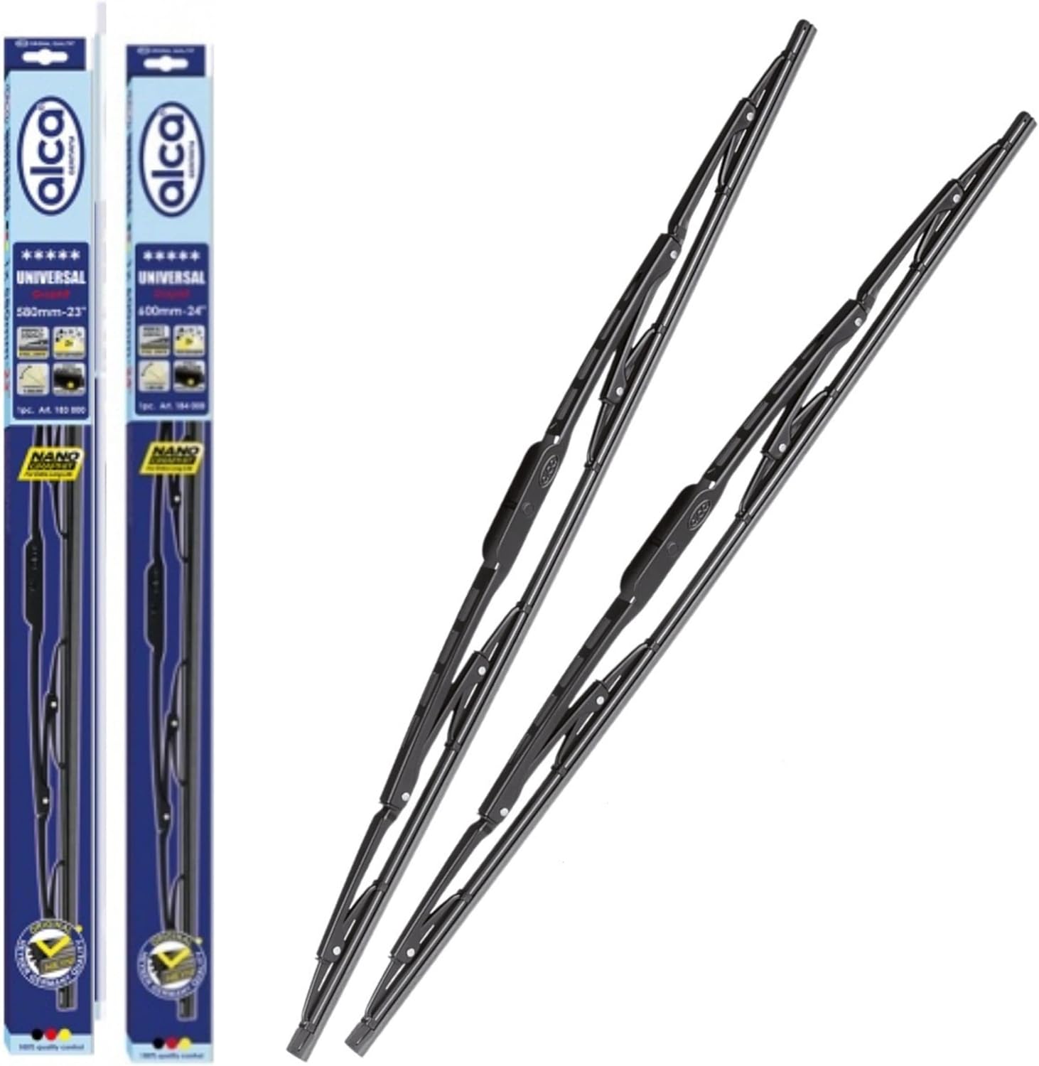 Alca Germany Universal Windscreen Wiper Blades 20"16" AU2016H Fits Daihatsu Sirion 2004-2010