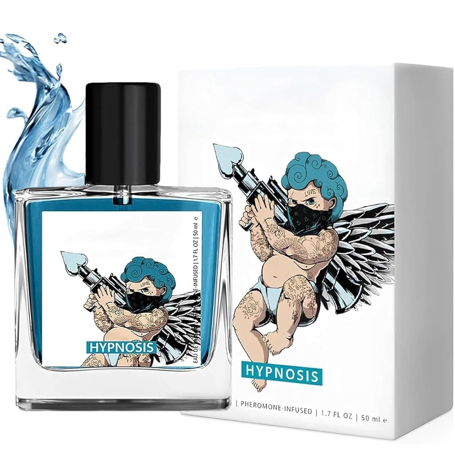 Hypnosis 2.0 Cologne for Men, Pheromone-Infused Cologne for Men, Long Lasting Scent, Enhance Attraction, Pheromone Perfume 50ml 1.7oz for Father, Boy Friend and Husband