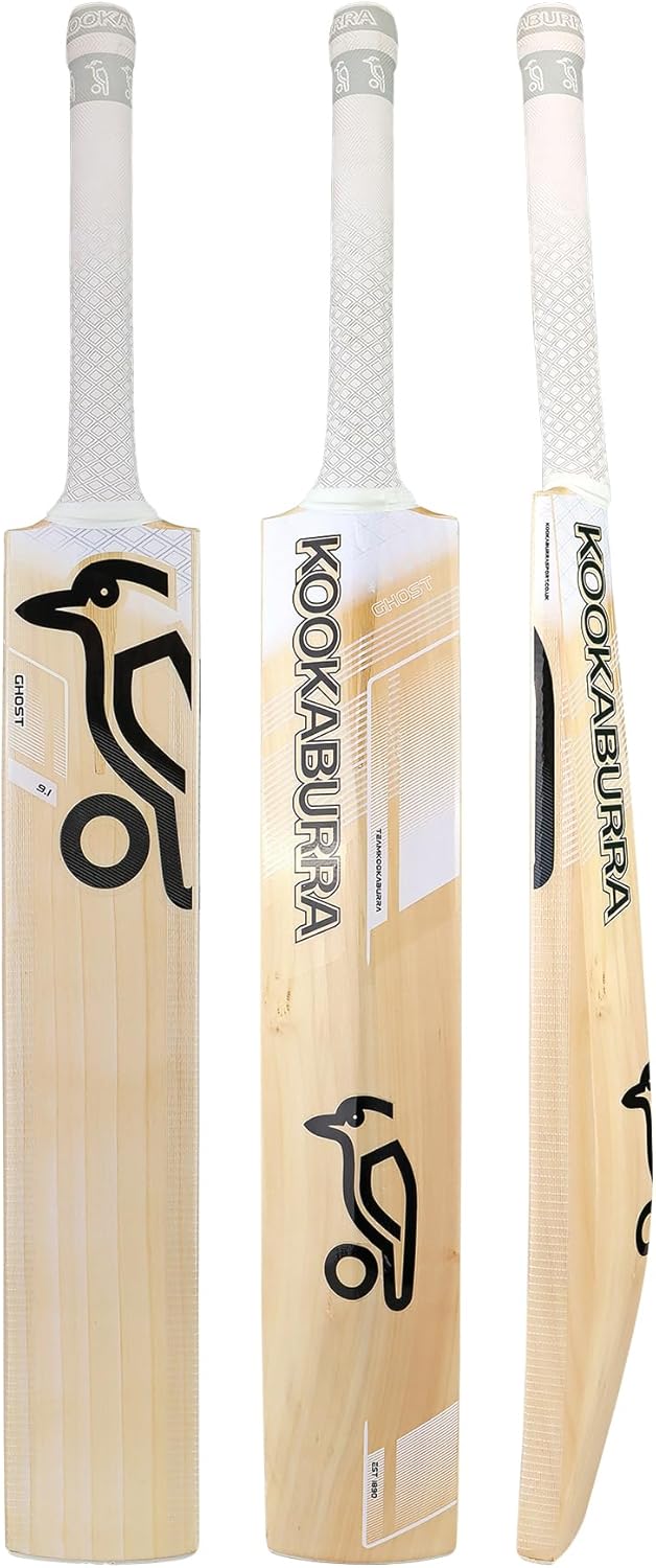 Kookaburra Ghost 9.1 Cricket Bat - Size 4, White