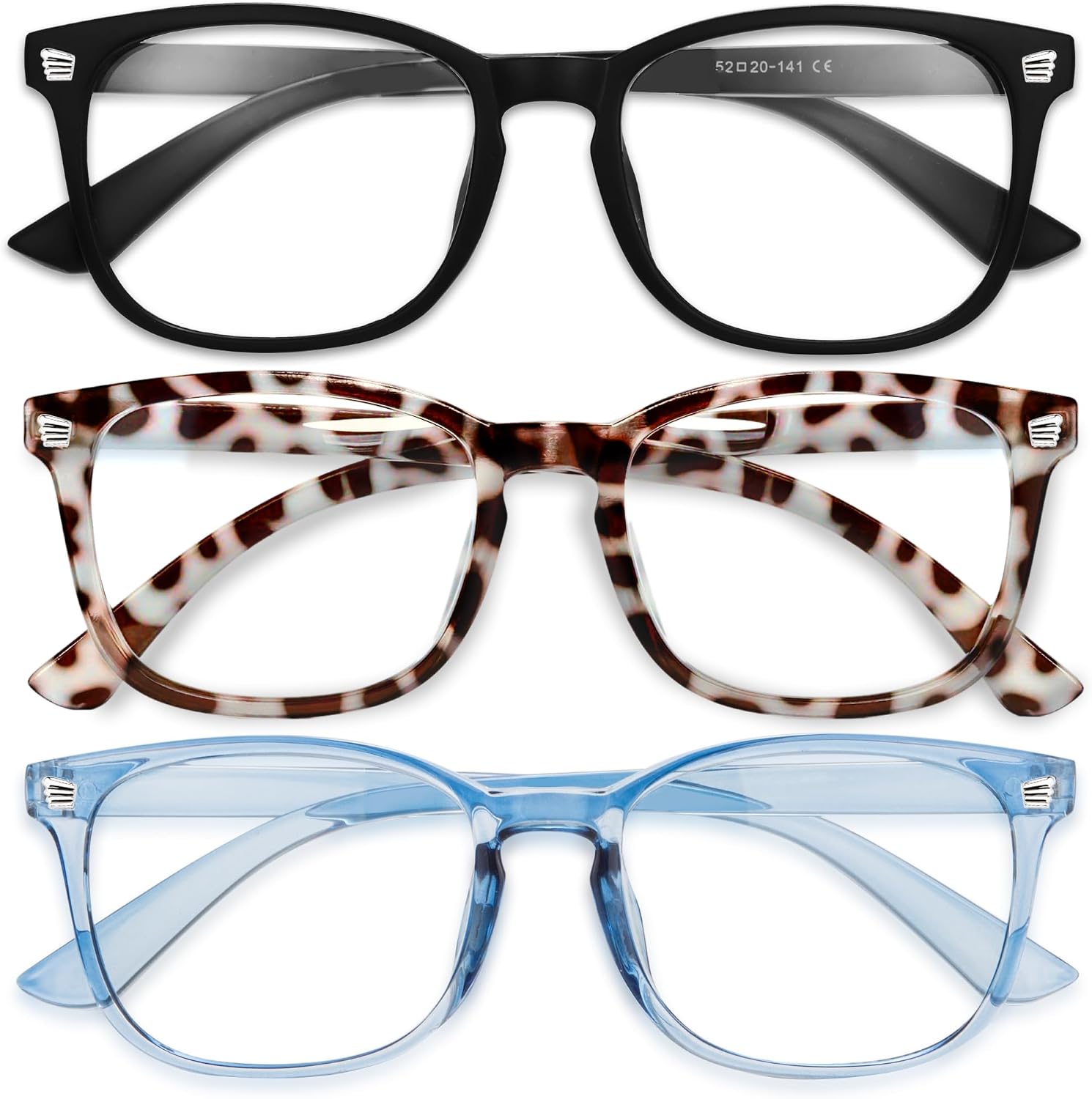 Gaoye Blue Light Glasses for Women - 3 Pack