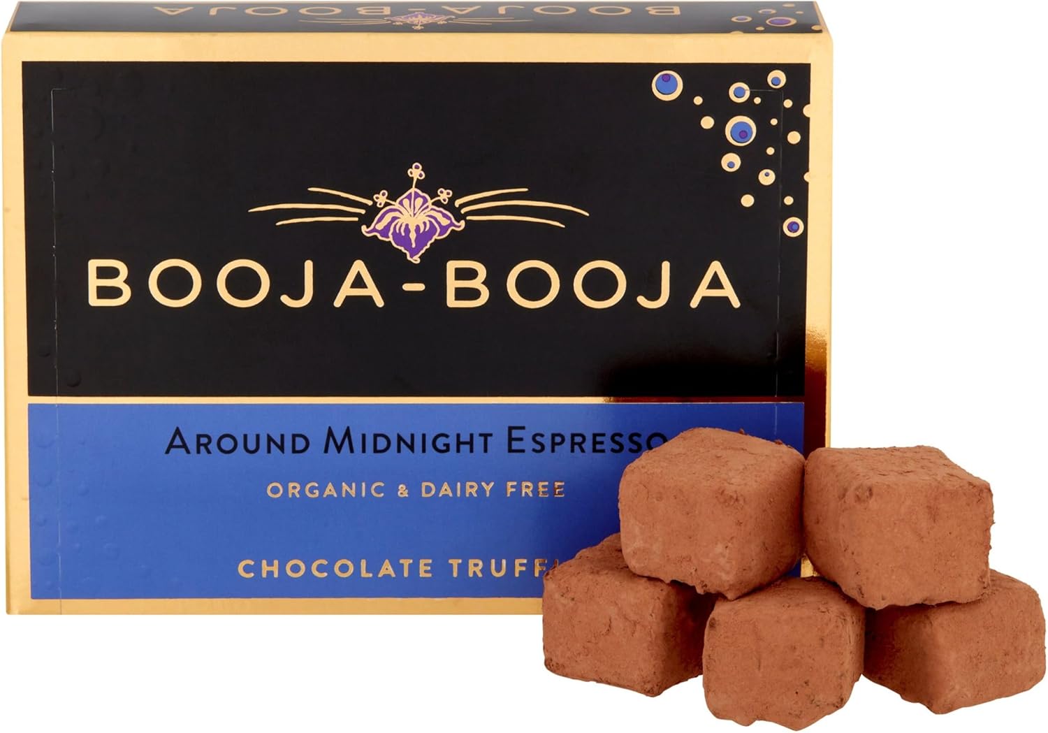 Booja - Booja, Around Midnight Espresso Vegan Chocolate Truffles 92g