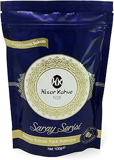 Hisar Turkish Coffee w/ Mastic Gum (Damla Sakizli Turk Kahvesi) 100 Gr