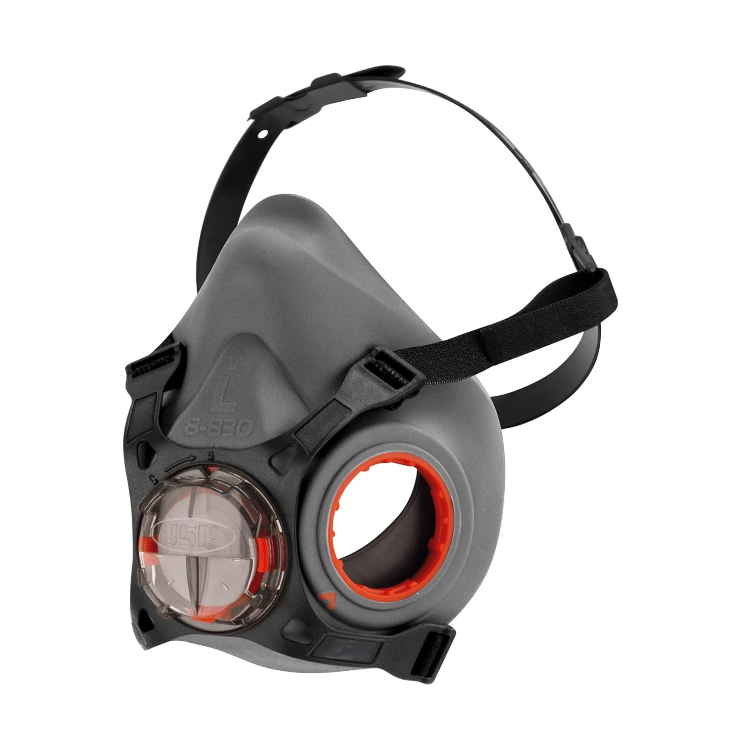 JSP Force8 Half-Mask Large mask only - Compatible with JSP PressToCheckFilters P3, ABEK1 P3, A2 P2 (BHG003-2L5-000)