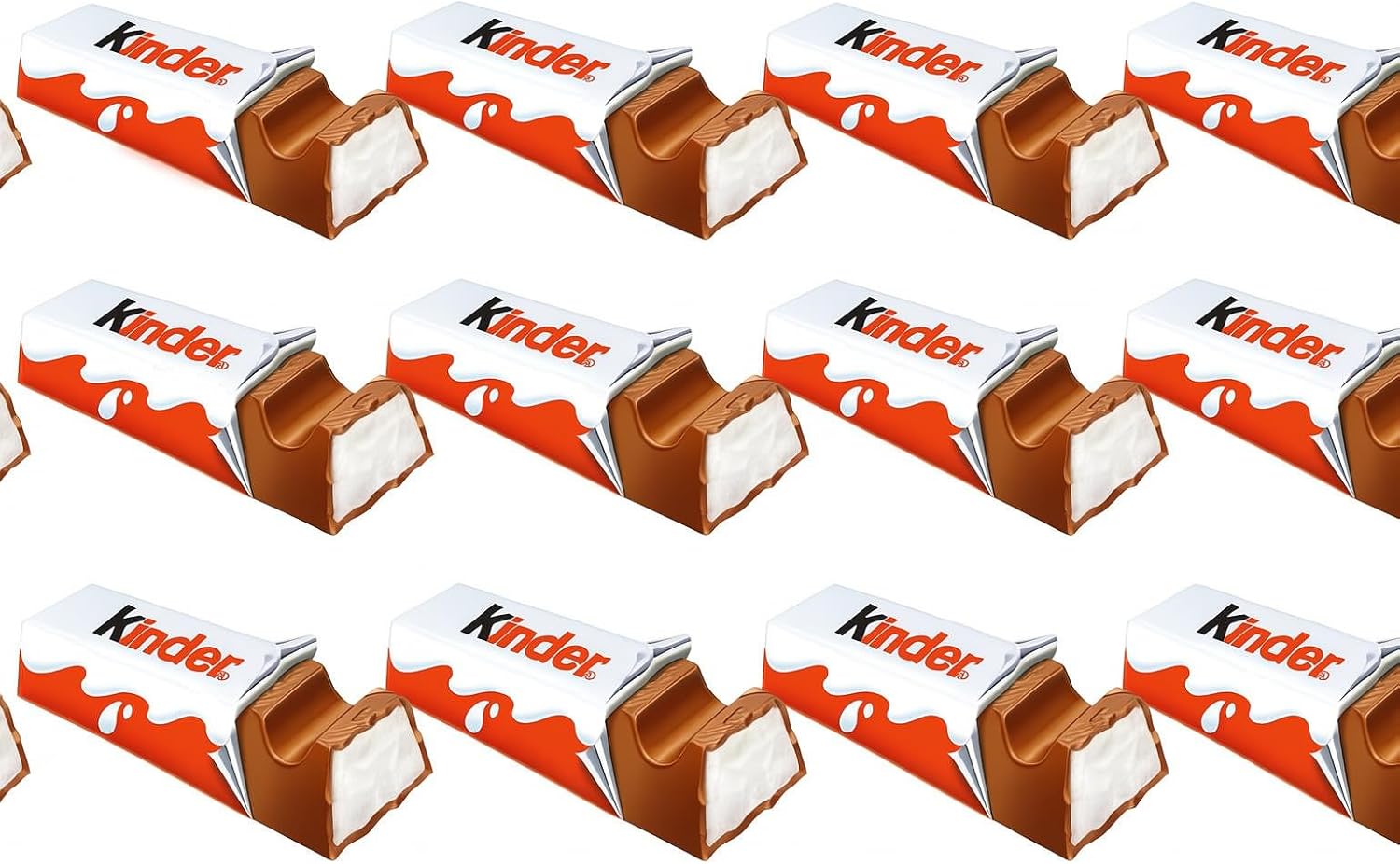 Kinder Chocolate Bars Bulk Pack of 36 Fine Milk Chocolate Bars with Milky Filling Ideal for Gifting Sharing Snack Boxes Kids Treats Sweet Hampers Office Snacks Party + EPISHED guide included