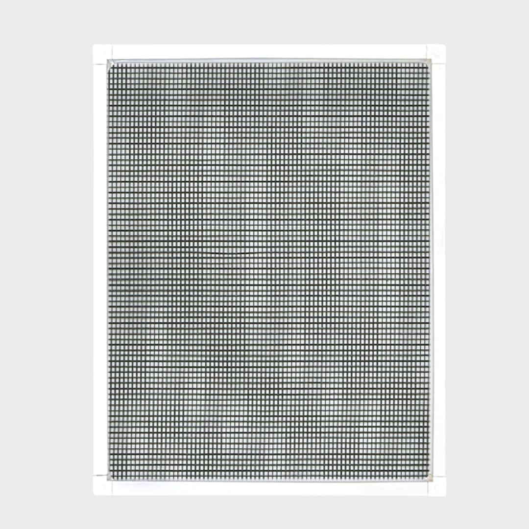 Metro Screenworks Custom Window Screens Fully Assembled and Ready to Install - Window Screen Replacement for House, (White) Pre-Framed Mesh Replacement Window Screens, Home, Patio, & More