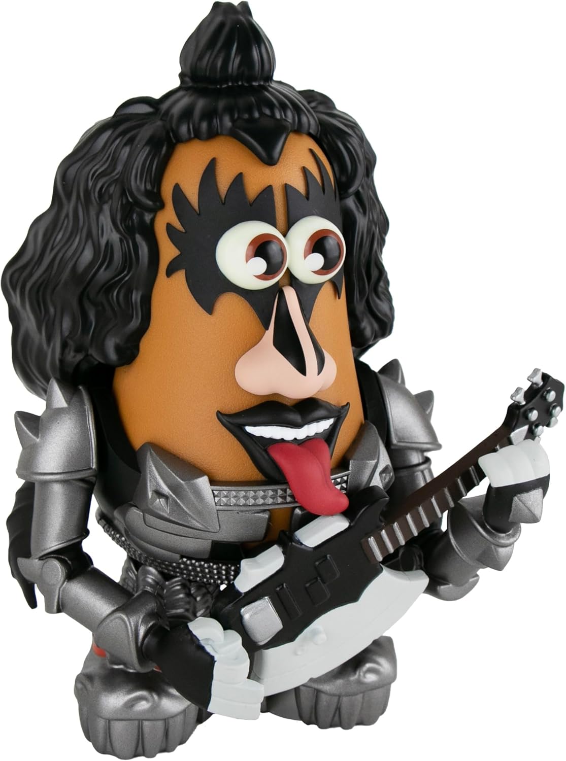 4" Poptaters - KISS Gene Simmons Iconic Rock Band. Comes with 12 Interchangeable Parts, Including one Surprise, Original Potato Head Piece