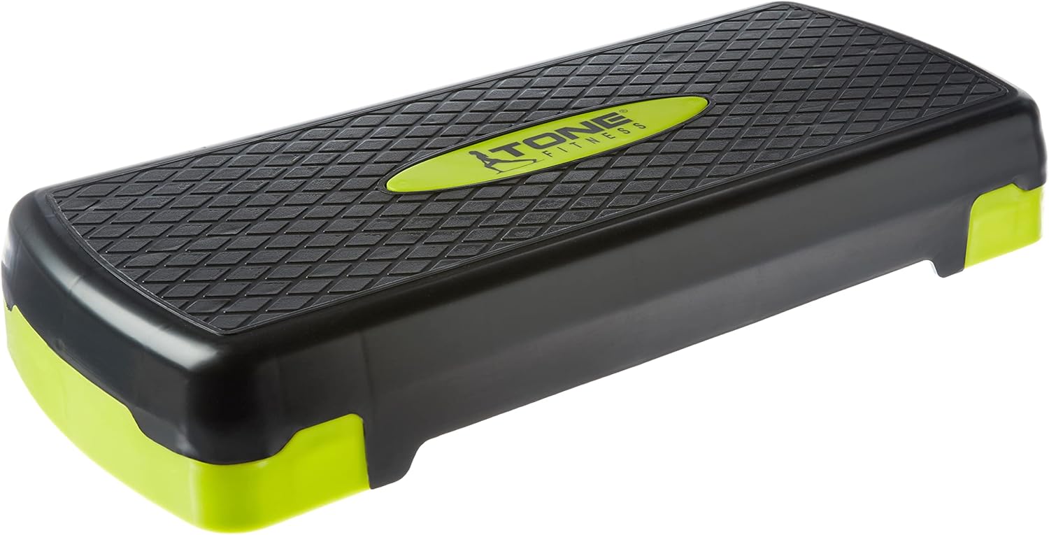 Tone Fitness Compact Aerobic Step Platform | Exercise Step