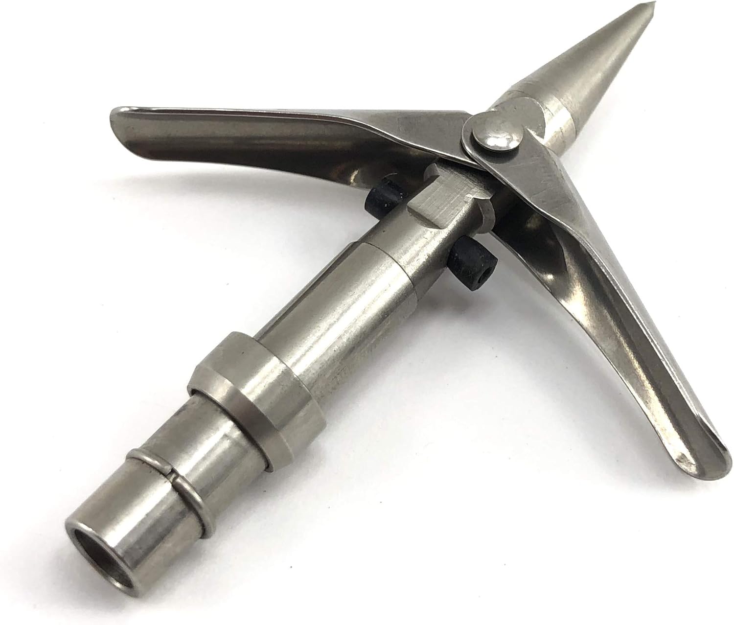 Stainless Steel Double Barbed Speartip for Spearfishing, Freediving & Scuba Diving Spearguns…