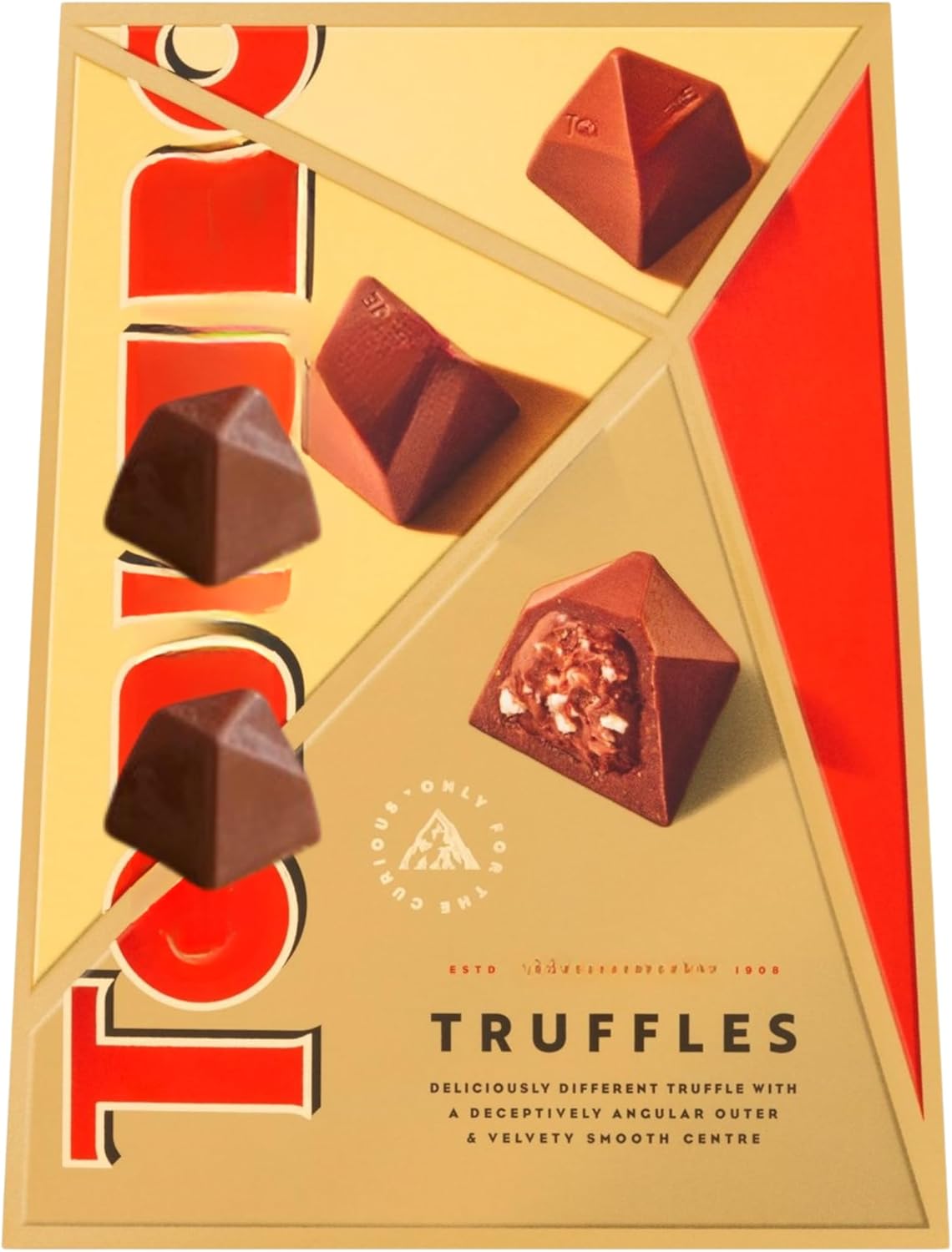 Milk Chocolate Truffles Gift Box 180g - Luxurious Nougat & Honey Infused Treats