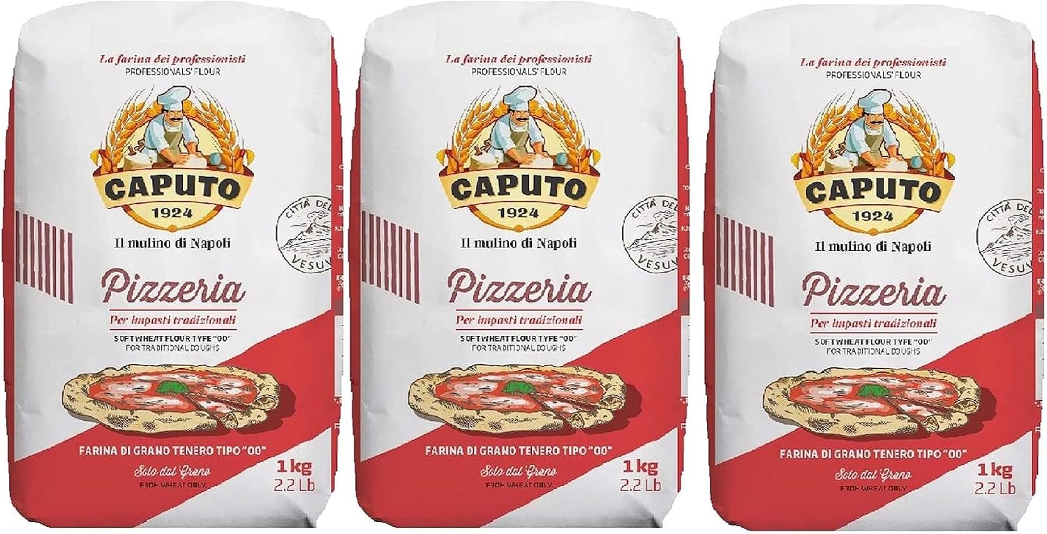 3X Farina Molino Caputo Pizzeria by Pizza Napoli Pizza Flour Pizza Flour 1kg