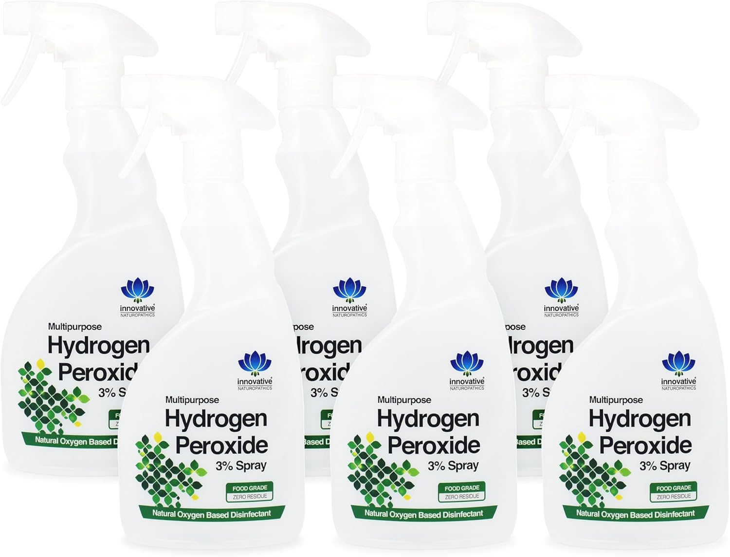 Innovative Naturopathics - Hydrogen Peroxide Spray - 3% - 500ml - Pure Food Grade (6)