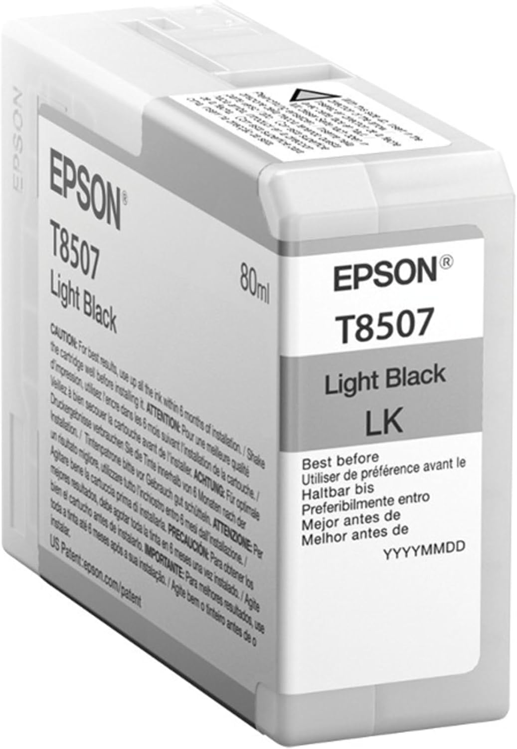 Epson T850700 T850 UltraChrome HD Light Black -Ink