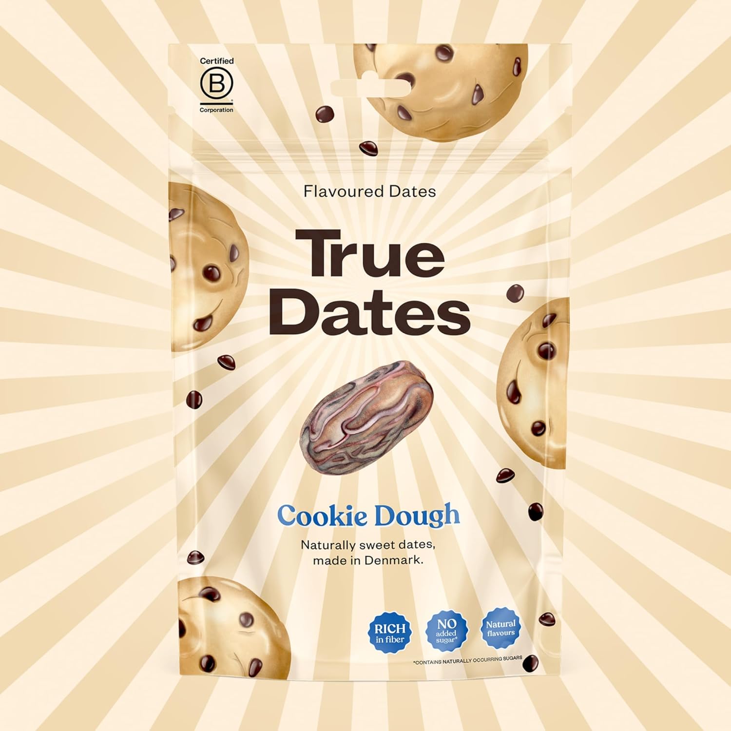 True Dates Cookie Dough 3.5 oz (Pack of 12)