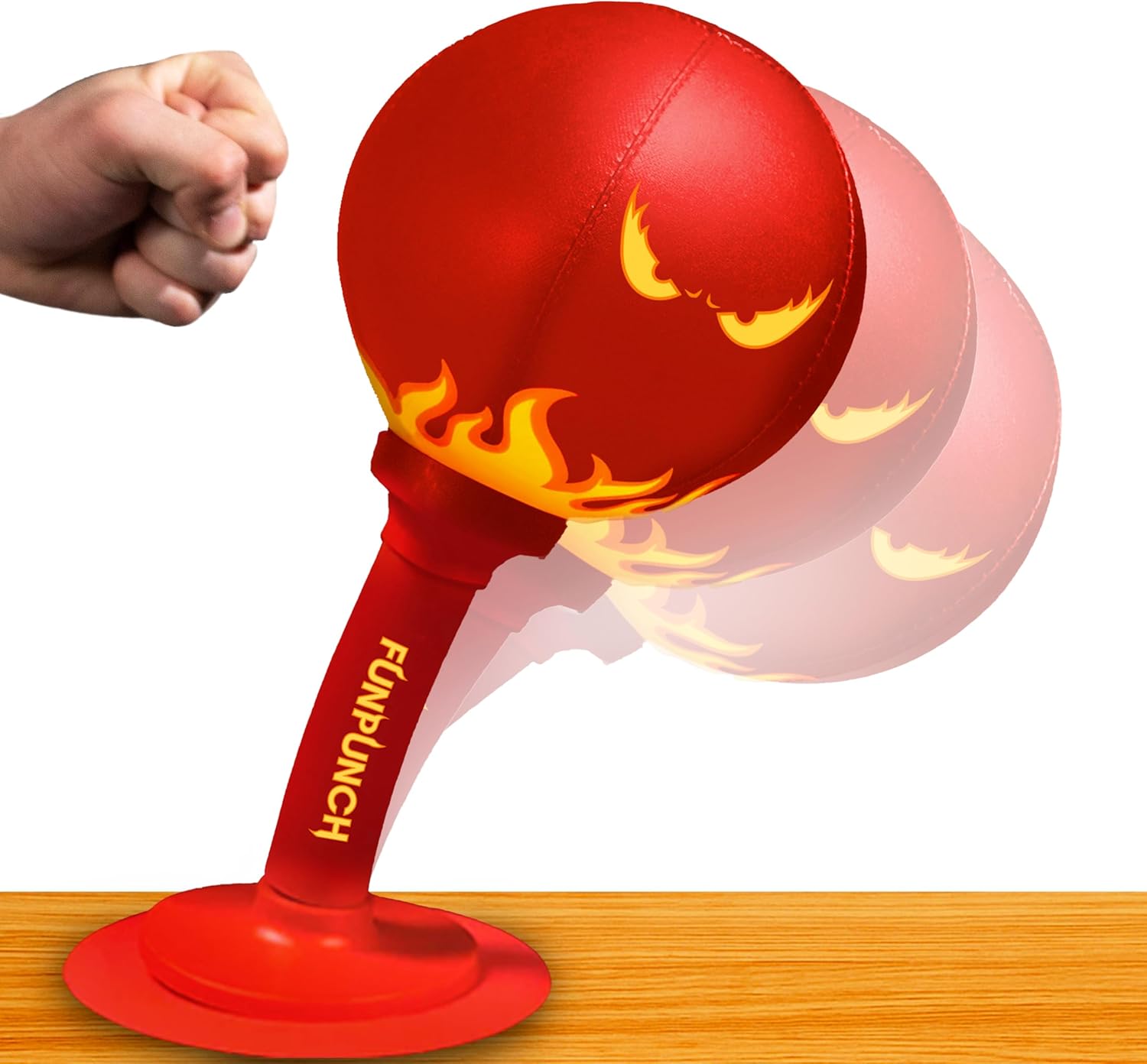 Rage Bag - Elite Boxing Training Mini Punching Bag for Advanced, Aspiring Boxers - Small, Portable Desk Punching Bag Punching Ball for Skills and Stress Relief - Fun Punch Portable Speed Bag