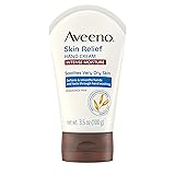 Aveeno Skin Relief Intense Moisture Hand Cream with Soothing Prebiotic Oat for Dry Skin, Sensitive Skin Cream Softens & Smooths Hands & Lasts Through Hand Washing, Fragrance-Free, 3.5 oz