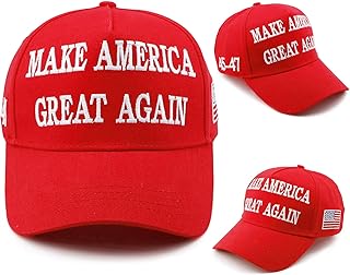 Trump 45-47 MAGA Hat Trump 2024 Hat Make America Great Again Hat Embroidered Adjustable Baseball Cap
