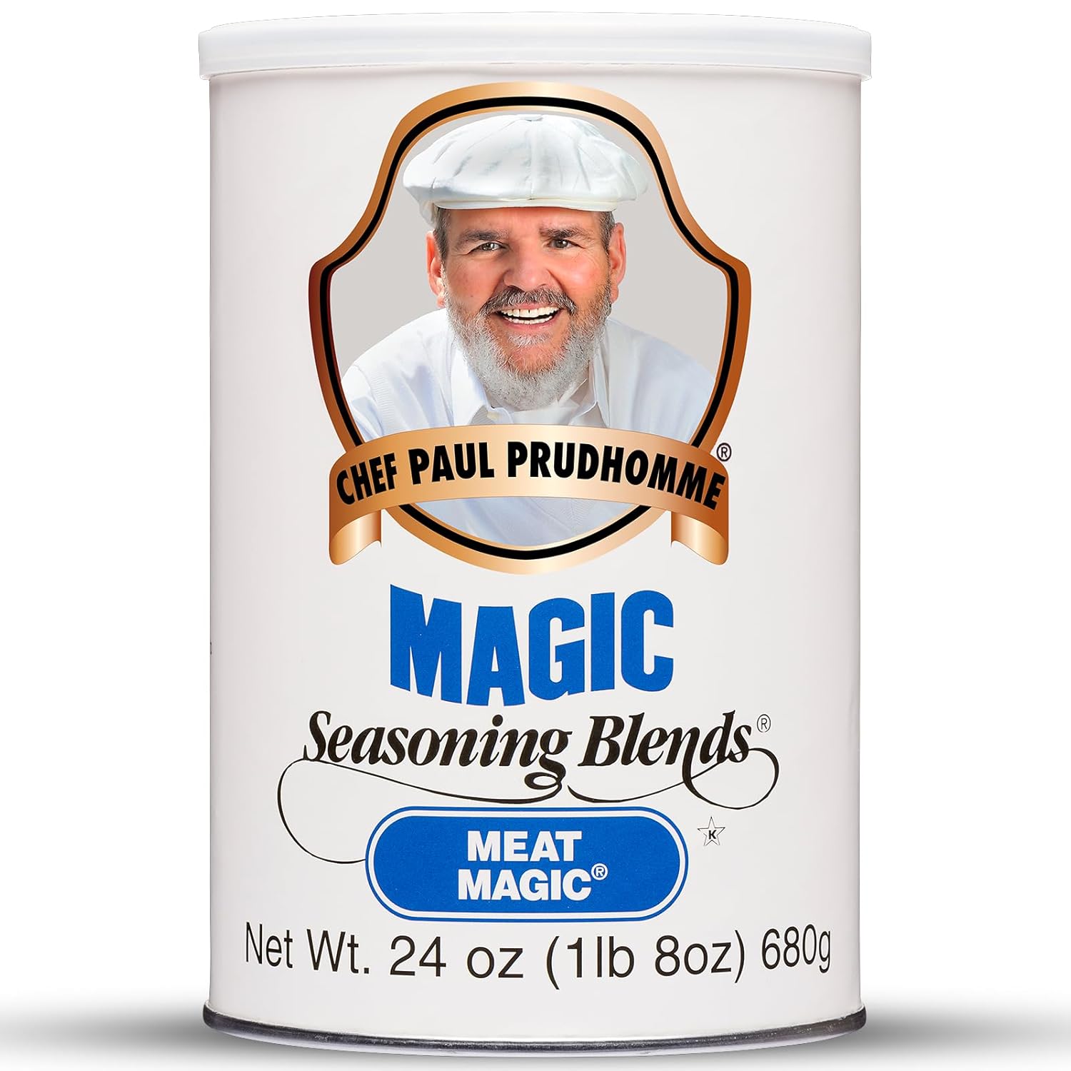 Chef Paul Magic Seasoning Blends Meat Magic | Bold & Savory Steak and Meat Seasoning | Perfect for BBQ, Grilling, and Cooking | All Purpose Seasoning Blend for Poultry, Beef & More | 24 oz (Pack Of 1)