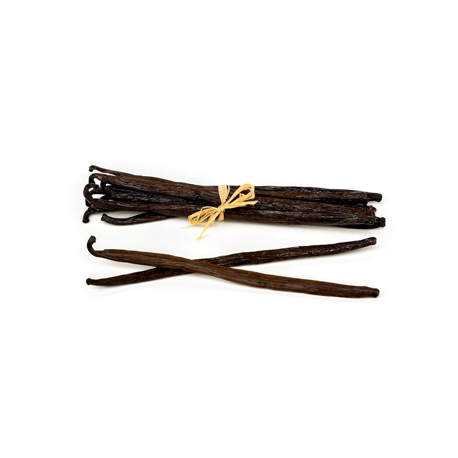 1 Ounce Organic Madagascar Vanilla Beans Whole Grade A Vanilla Pods for Homemade Vanilla Extract and Baking