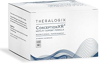Theralogix ConceptionXR Motility Support Formula - Men's Preconception Vitamins for Fertility Support - Male Fertility Supplements for Sperm Health* - NSF Certified - 60 Tabs + 60 Caps (30-Day Supply)