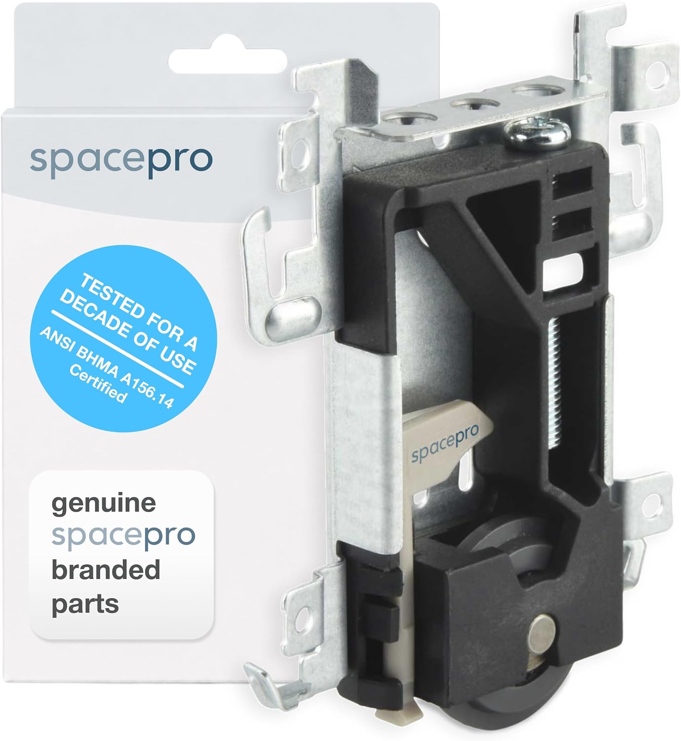 Spacepro/iSpace Sliding Wardrobe Door Wheels - Guides for Sliding Door Mechanism - 30kg Load Capacity - Anti-Jump Ball-Bearing Roller - Original Parts, Formerly Stanley - Door Runners - 17-4264Y-000
