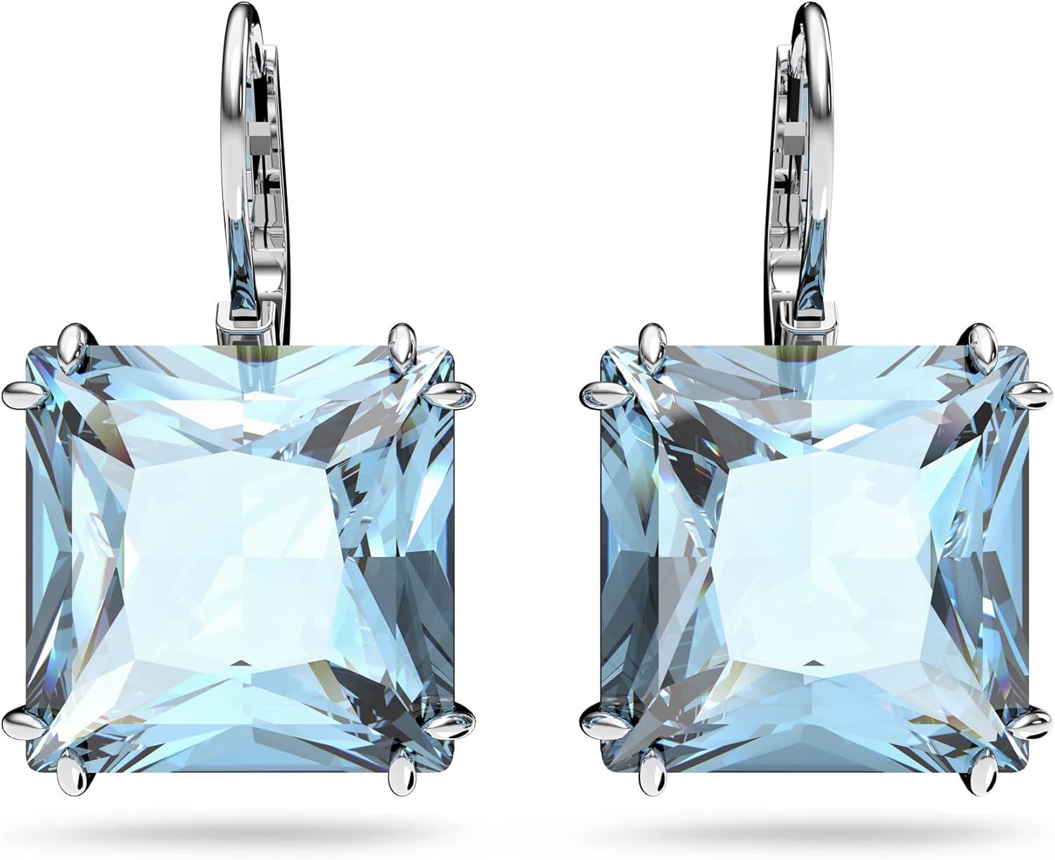 Pendientes de aro Swarovski 5619472 Millenia azul