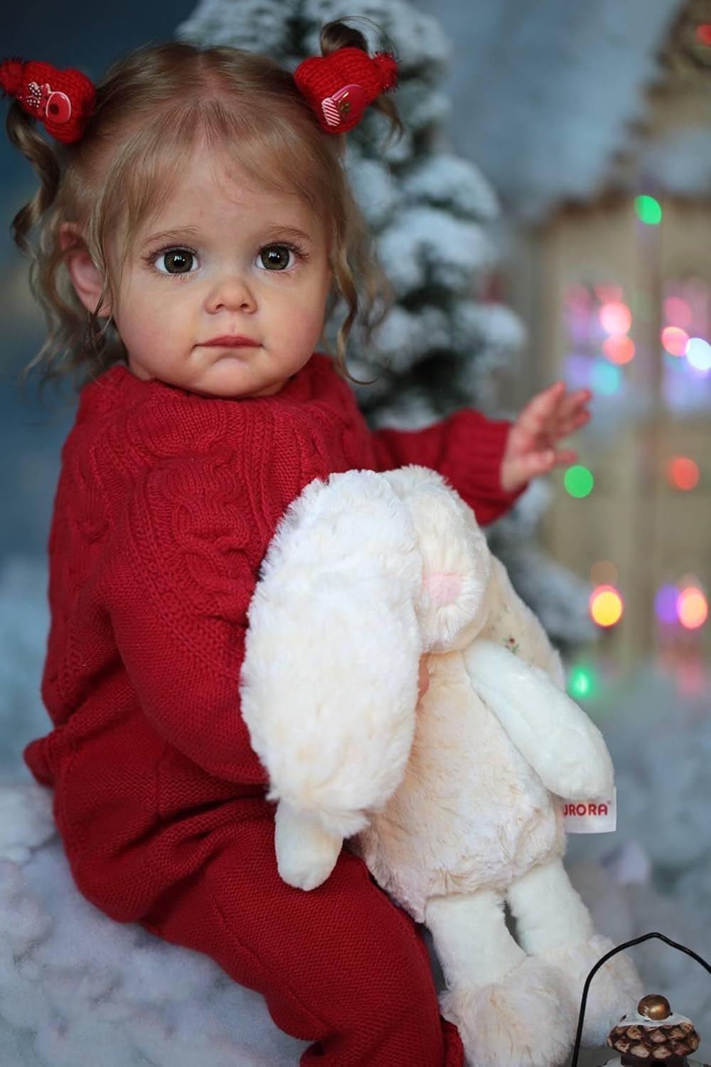 Anano Lifelike Reborn Baby Dolls Realistic Veins 24 Inch Silicone Reborn Toddler Girl Realistic Newborn Doll For Art Collection & Kids 3+