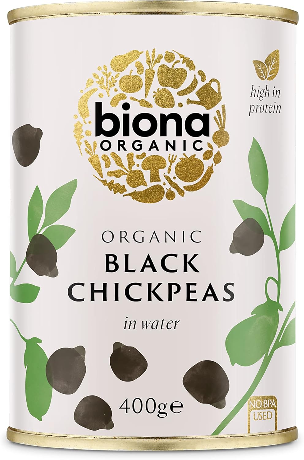 Biona Black Chick Peas Organic - Pack of 1