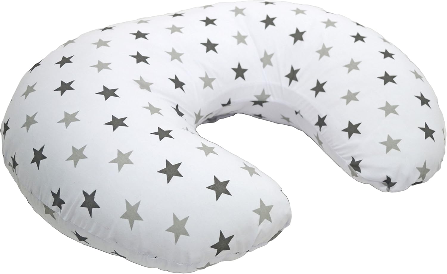 Cuddles Collection Twinkle Star Nursing Pillow (Silver)