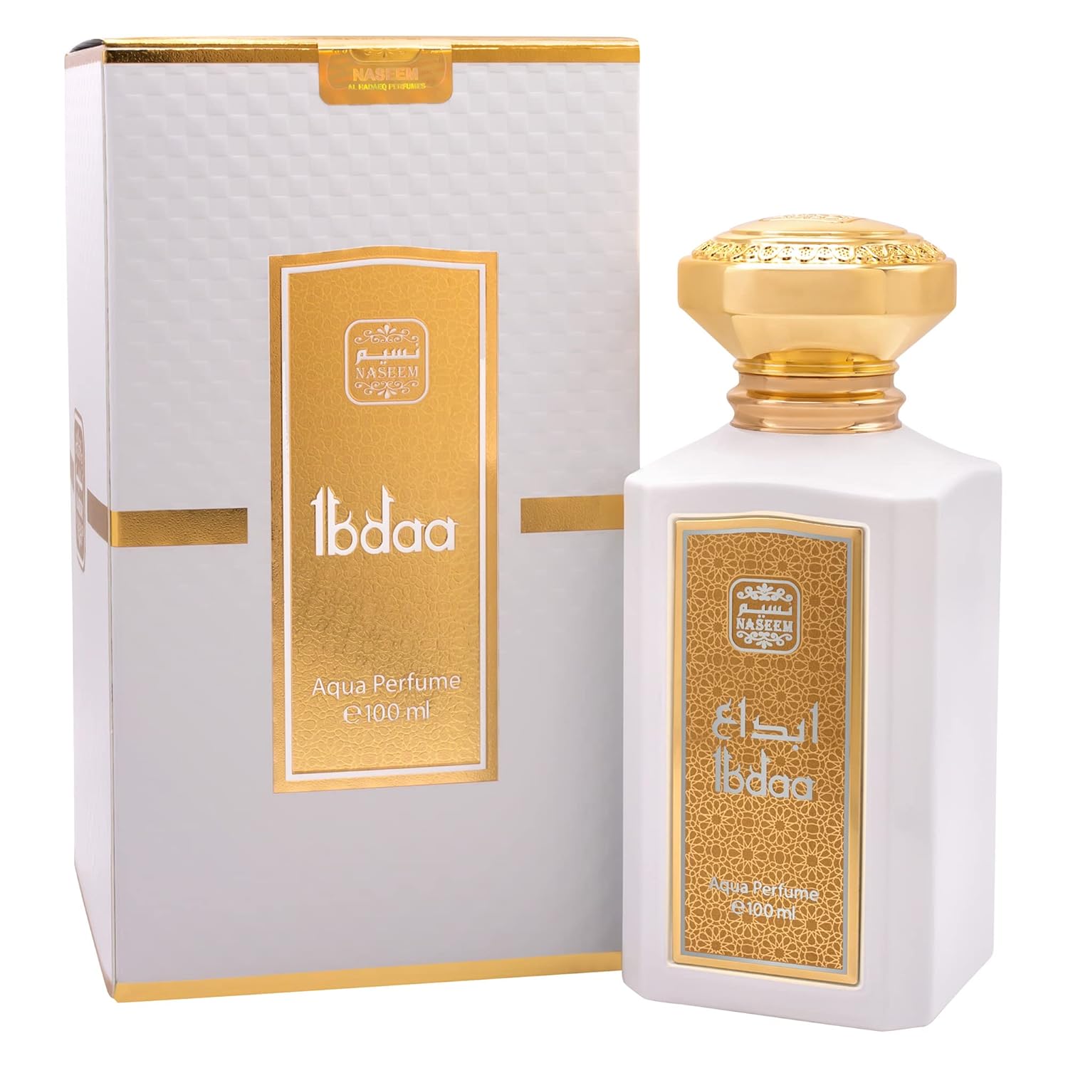 Naseem Ibdaa Women's Perfume - Arabian Perfume for Women, Non Alcoholic & Long Lasting Perfume with Settled Oud scent - Eau De Parfum 3.4 Fl Oz