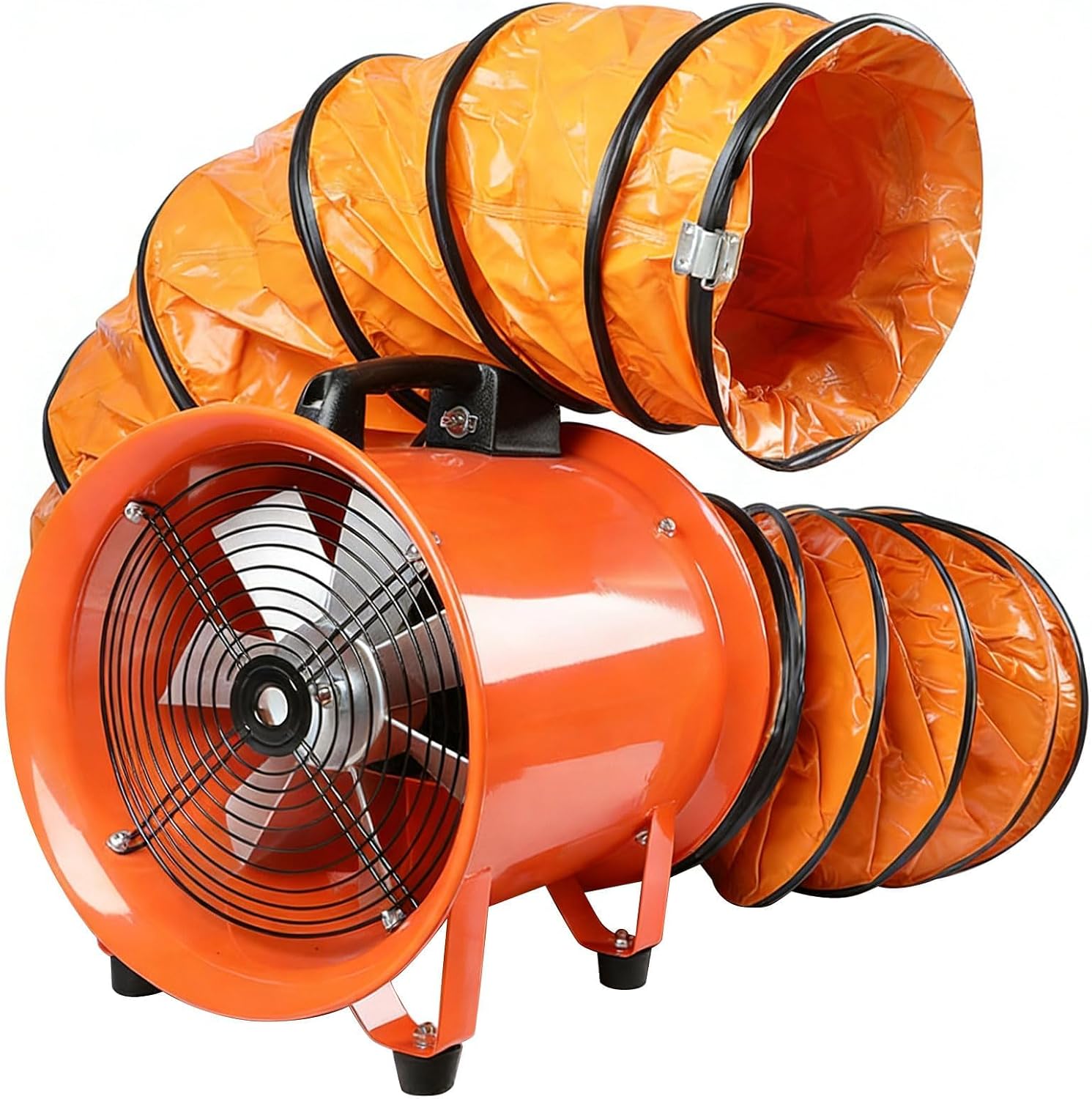 380W Dust Extractor Ventilation Fan, 12"/300MM, with Portable 5M Hose