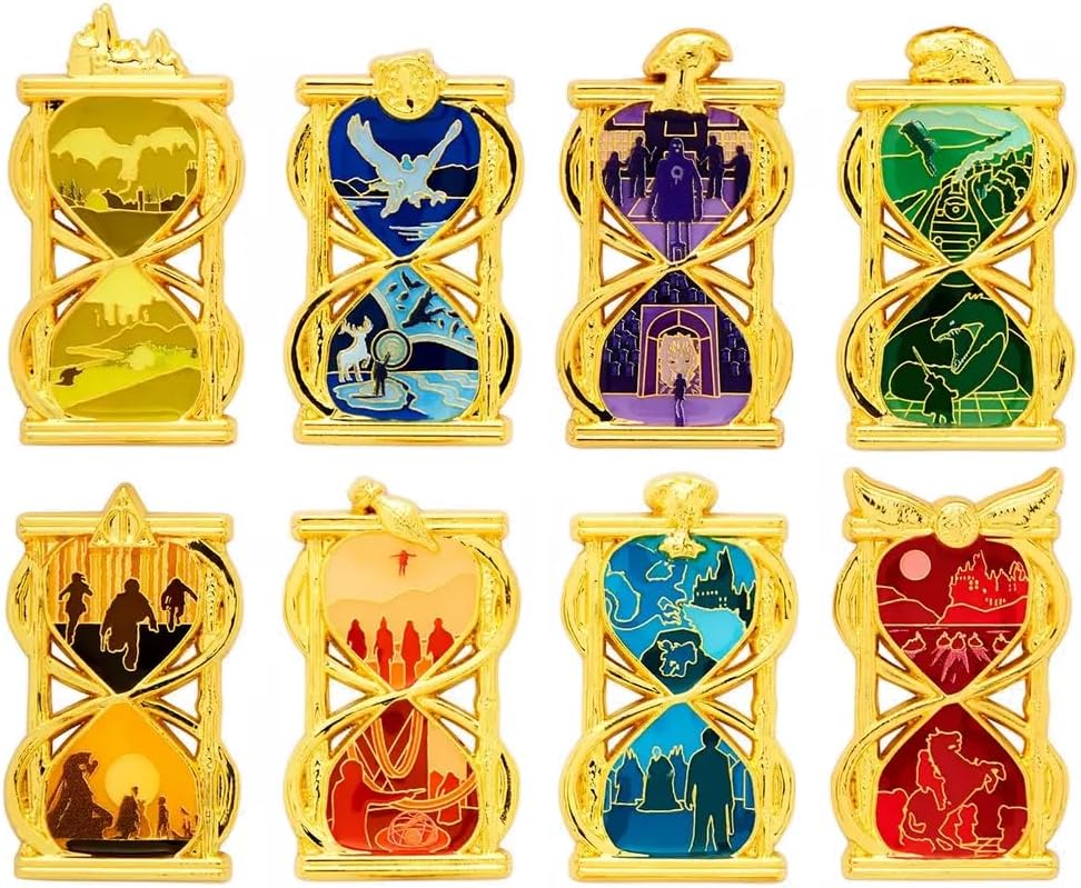 Loungefly - Harry Potter - Hourglass - Enamel Pin - 1 Of 6 to Collect - Styles Vary - Harry Potter - Blind Box Enamel Pins - Cute Collectable Novelty Brooch - for Backpacks & Bags - Gift Idea