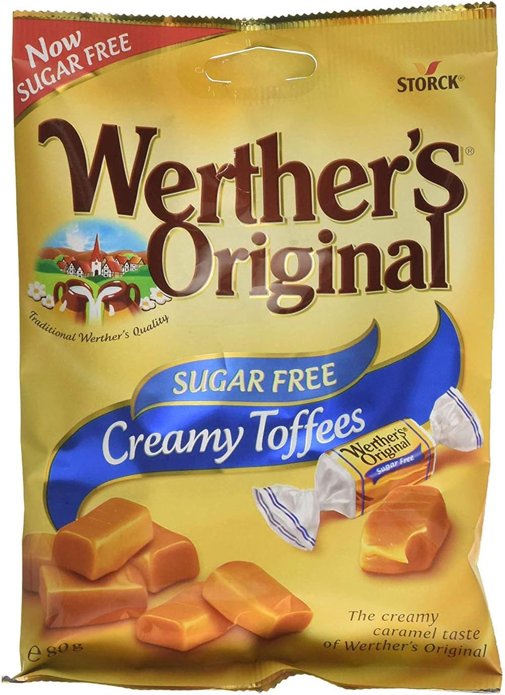 Werthers Sugar Free Toffees x 5 Bags
