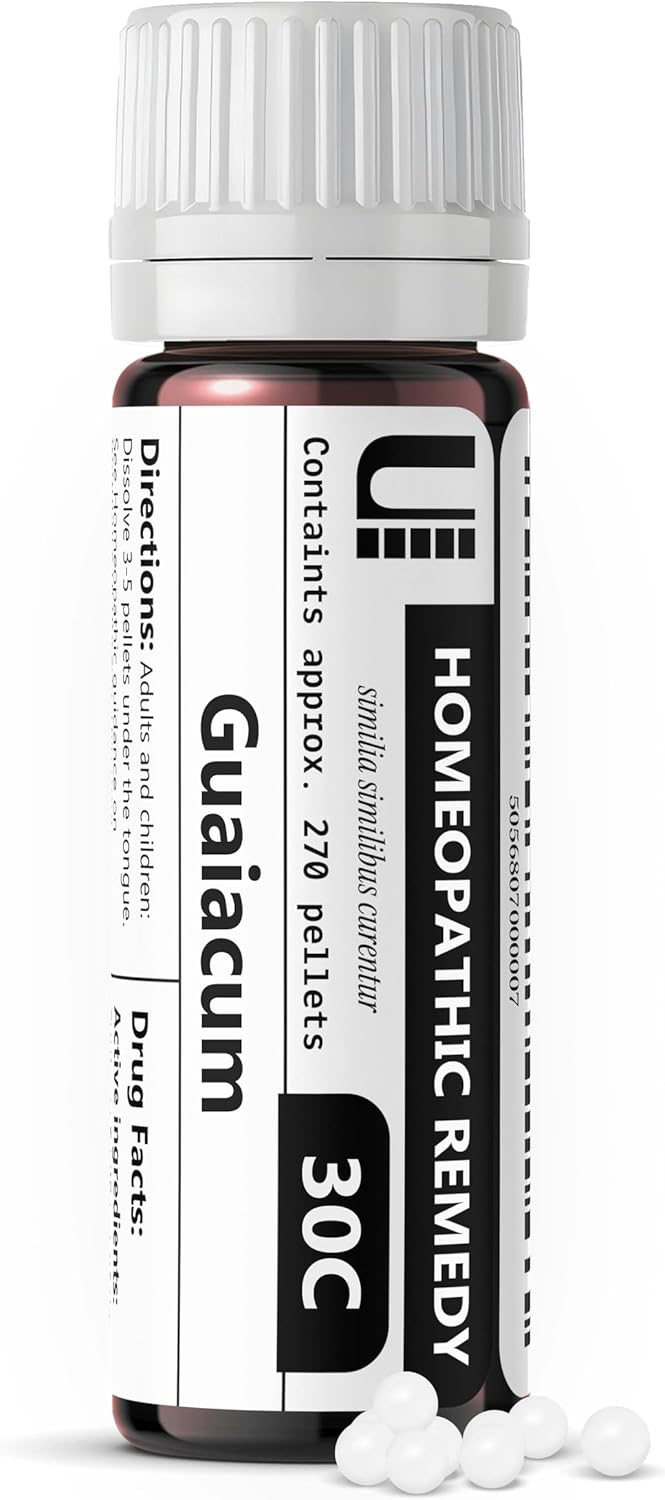 Guaiacum 30C Homeopathic Remedy, 270 Pellets