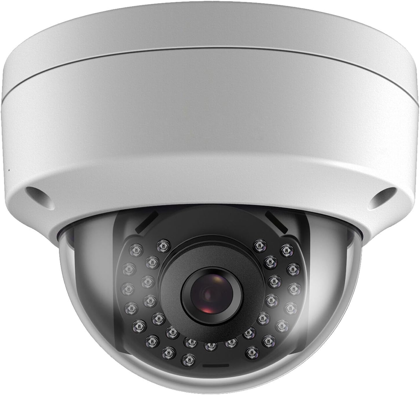 Real HD 4MP PoE IP Outdoor/Indoor Vandal Proof Dome Camera, 2.8mm Wide Angle, H.265, Support Firmware Upgrade, ONLY Compatible with Hik Vision NVR, NDAA Compliant