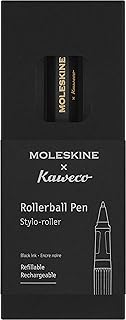 Moleskine x Kaweco, Roller Pen, 0.7mm Point, Black with Black Ink